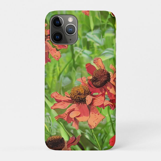 ROTE RUDBECKIENBLÜTEN Case-Mate iPhone HÜLLE (Rückseite)