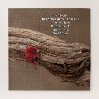 Rote Samt-Milben/Regen-Wanze Puzzle