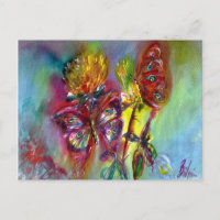 ROTE SCHALTFLÄDEN AUF GELBEN THISTEN, BLUE SKY Flo