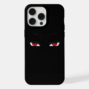 Rote scharfe Anime-Augen auf iPhone 15 Pro Max Hül Hülle