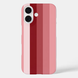Rote Schattenstreifen iPhone 16 Hülle