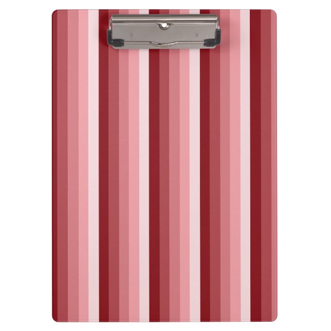 Rote Schattenstreifen Klemmbrett (Vorderseite)