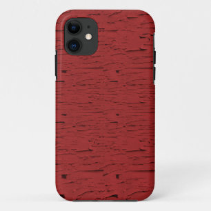 Rote Scheunen-hölzerner Beschaffenheit iPhone 5/5S Case-Mate iPhone Hülle