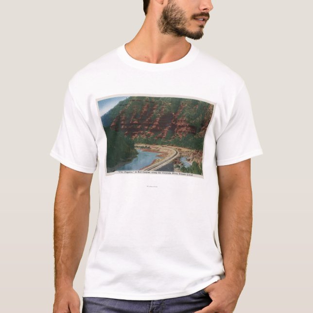 Rote Schlucht, Colorado T-Shirt (Vorderseite)