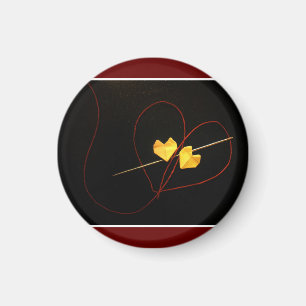 Rote Schnur des Schicksals Magnet