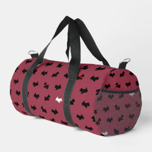 Rote Schottische Terrier-Tasche Duffle Bag