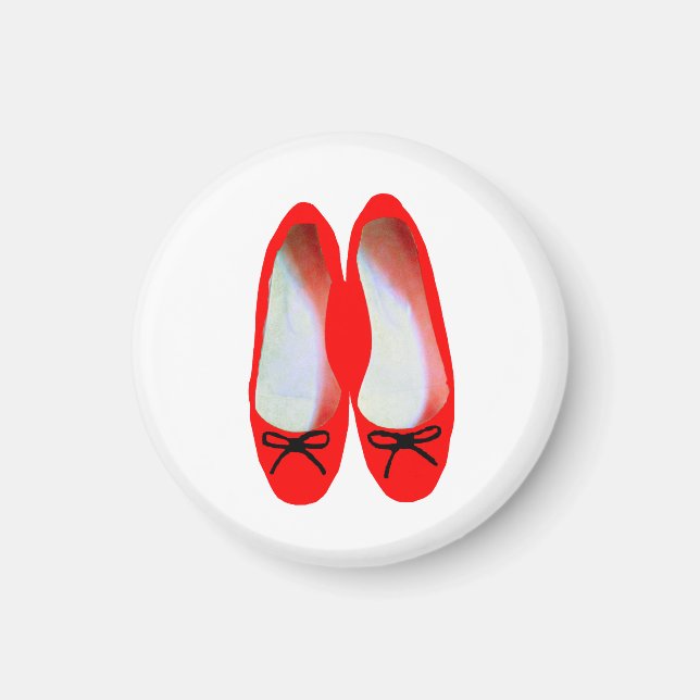 rote Schuhe Magnet (Vorne)