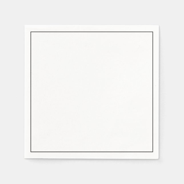 Rote Schuhe Serviette (Vorderseite)