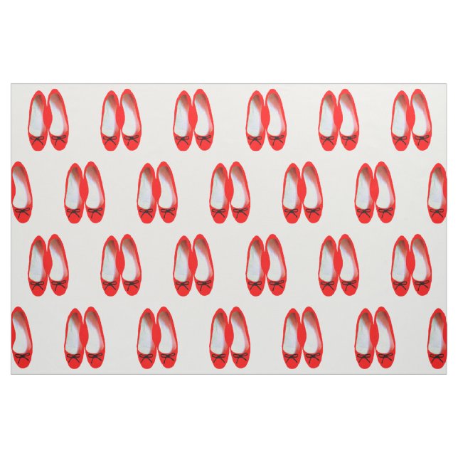 Rote Schuhe Stoff (Fat Quarter (45,7 x 55,9 cm))
