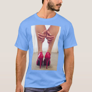 Rote Schuhe T-Shirt