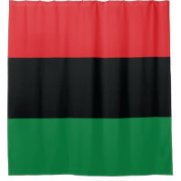 Rote, schwarze und grüne Flagge
