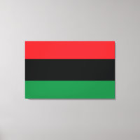 Rote, Schwarze und Grüne Flagge