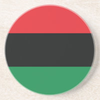Rote, Schwarze und Grüne Flagge