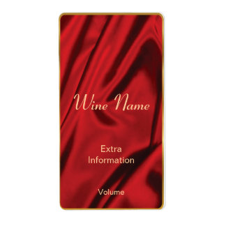 Rote Seidenweinmarke