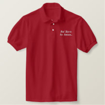 Rote Shirts für Autismus...