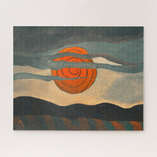 Rote Sonne Arthur Dove Puzzle