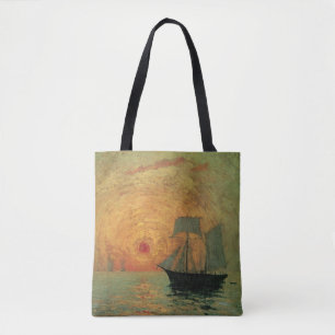 Rote Sonne von Maxime Maufra, Vintage Impressionis