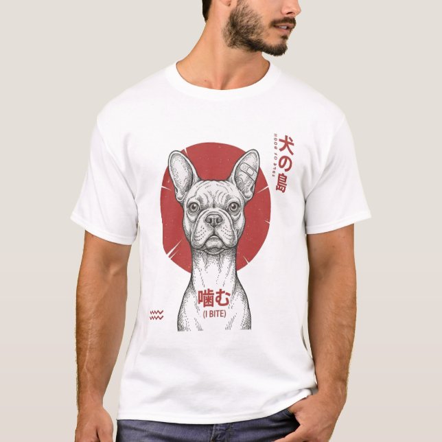 Rote Sonnen Terrier T-Shirt (Vorderseite)