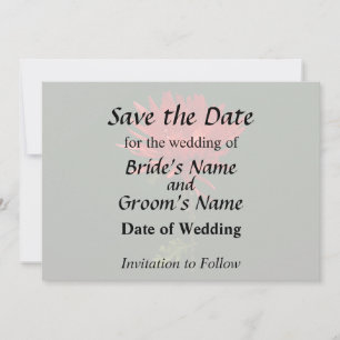 Rote Spinne Mum Save The Date