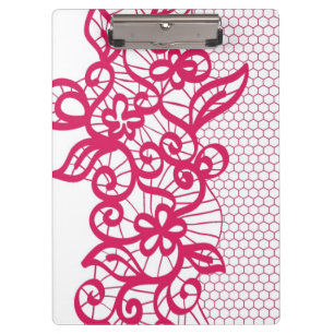 Rote Spitze Klemmbrett