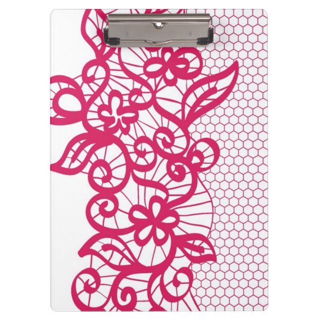 Rote Spitze Klemmbrett (Vorderseite)