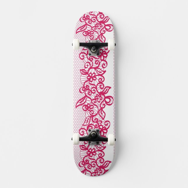Rote Spitze Skateboard (Vorderseite)