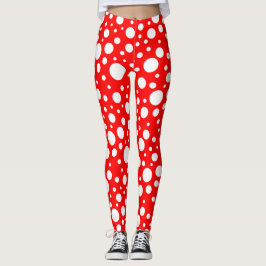 Rote Spots Leggings