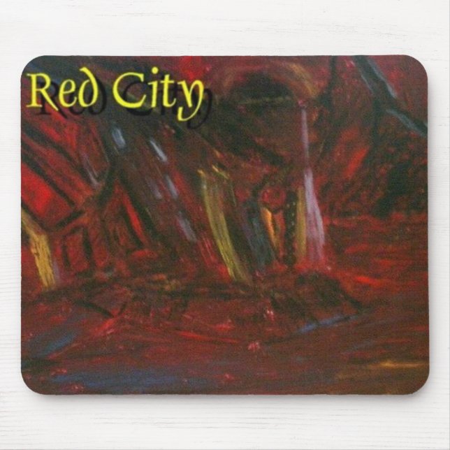 ROTE STADT MOUSEPAD (Vorne)