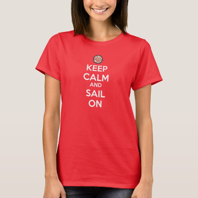Rote Stamm-Damen T T-Shirt (Vorderseite)