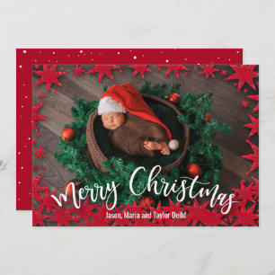 Rote Sterne Weihnachten Geburtshinweise