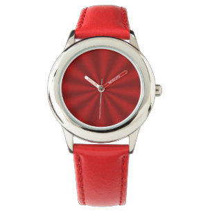 Rote Sternexplosion-Uhr Armbanduhr