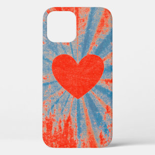 Rote Sternexplosion Valentinherz Case-Mate iPhone Hülle