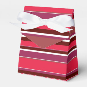 Rote Streifen Geschenkschachtel