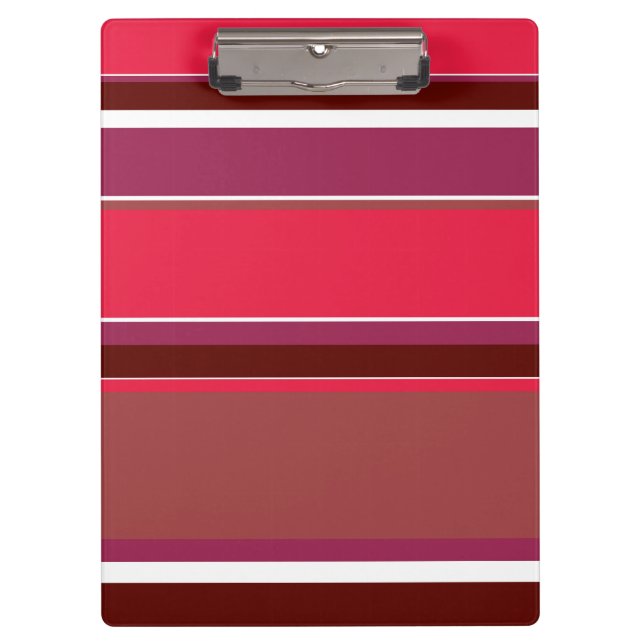 Rote Streifen Klemmbrett (Vorderseite)