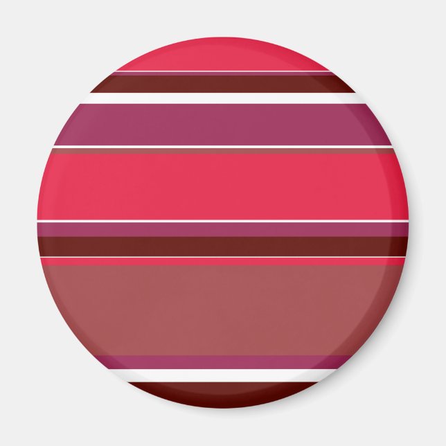 Rote Streifen Magnet (Vorne)