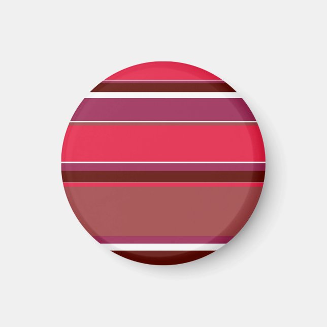 Rote Streifen Magnet (Vorne)