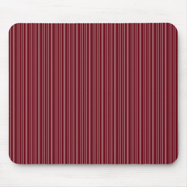 Rote Streifen Mousepad (Vorne)