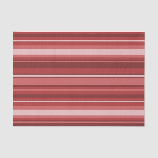 Rote Streifen Seidenpapier (Vorderseite)