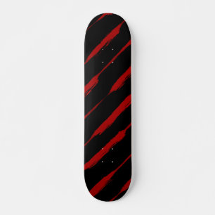 Rote Streifen Skateboard