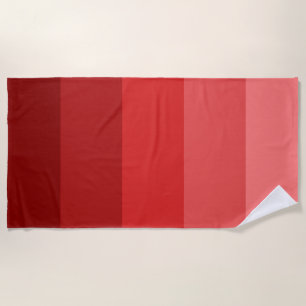 Rote Streifen Strandtuch