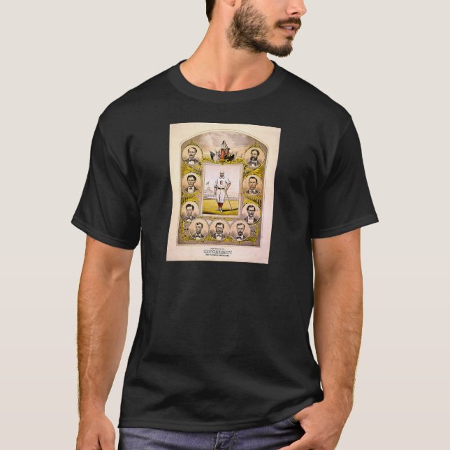Rote Strümpfe Cincinnatis von 1869 T-Shirt (Vorderseite)
