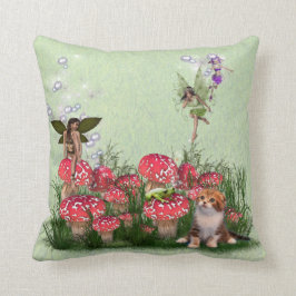 Rote Stube & Fantasie Fairytale Geschichten Kissen