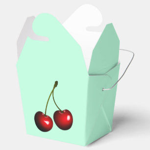 Rote Süßkirschen Geschenkschachtel