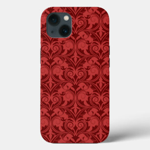 Rote Tapete iPhone 13 Hülle