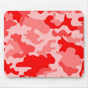 Rote Tarnmauspad Mousepad