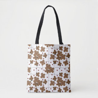 Rote Tasten Brown Paper Blume Tasche