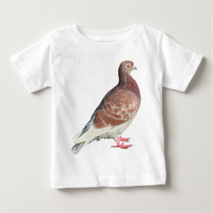 Rote Taube (abgeschieden) Baby T-shirt