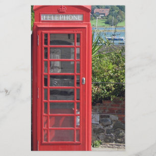 Rote Telefonzelle