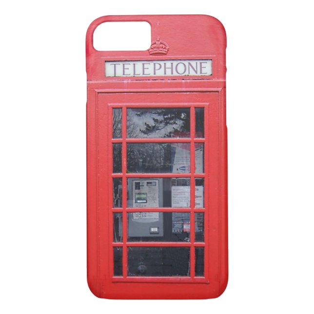 Rote Telefonzelle Londons Case-Mate iPhone Hülle (Rückseite)