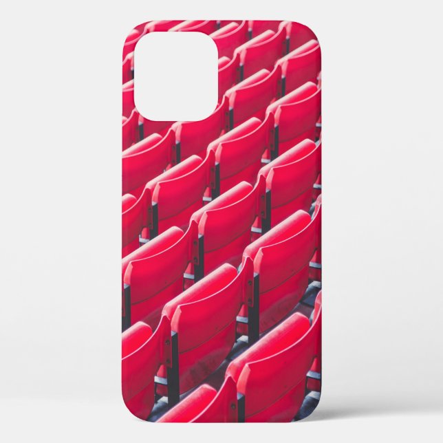 Rote Theaterstühle Case-Mate iPhone Hülle (Rückseite)